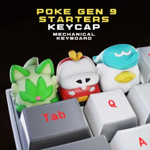 Keycaps pokemon 9 generación