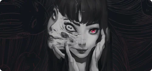 Mouse pad Junji Ito
