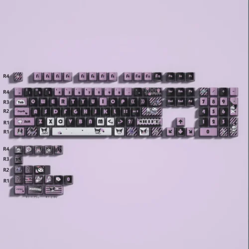 Set keycaps Kuromi