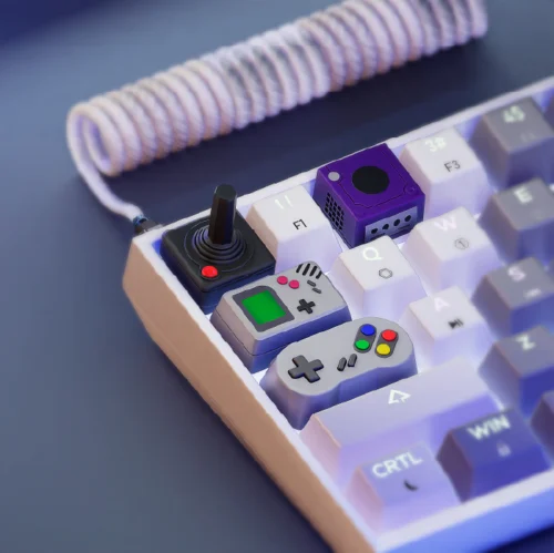 Keycaps Retro gaming