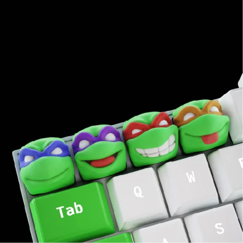Keycaps tortugas ninja